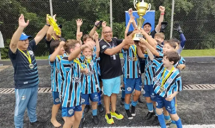Erechim reúne 695 jovens atletas no Torneio Municipal de Futebol Sete Sub-9 e Sub-11