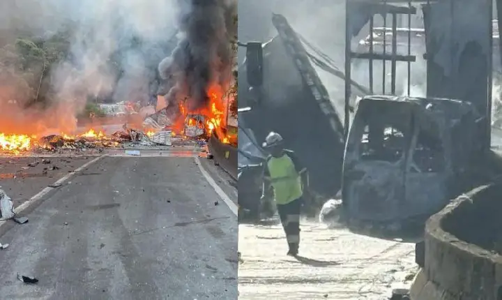 Grave acidente na BR-376 envolve van com 17 pessoas da mesma família