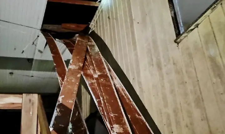 Temporal causa transtornos e danifica 17 casas em Nonoai