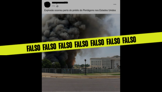 Explosão fictícia no Pentágono: boato viraliza
