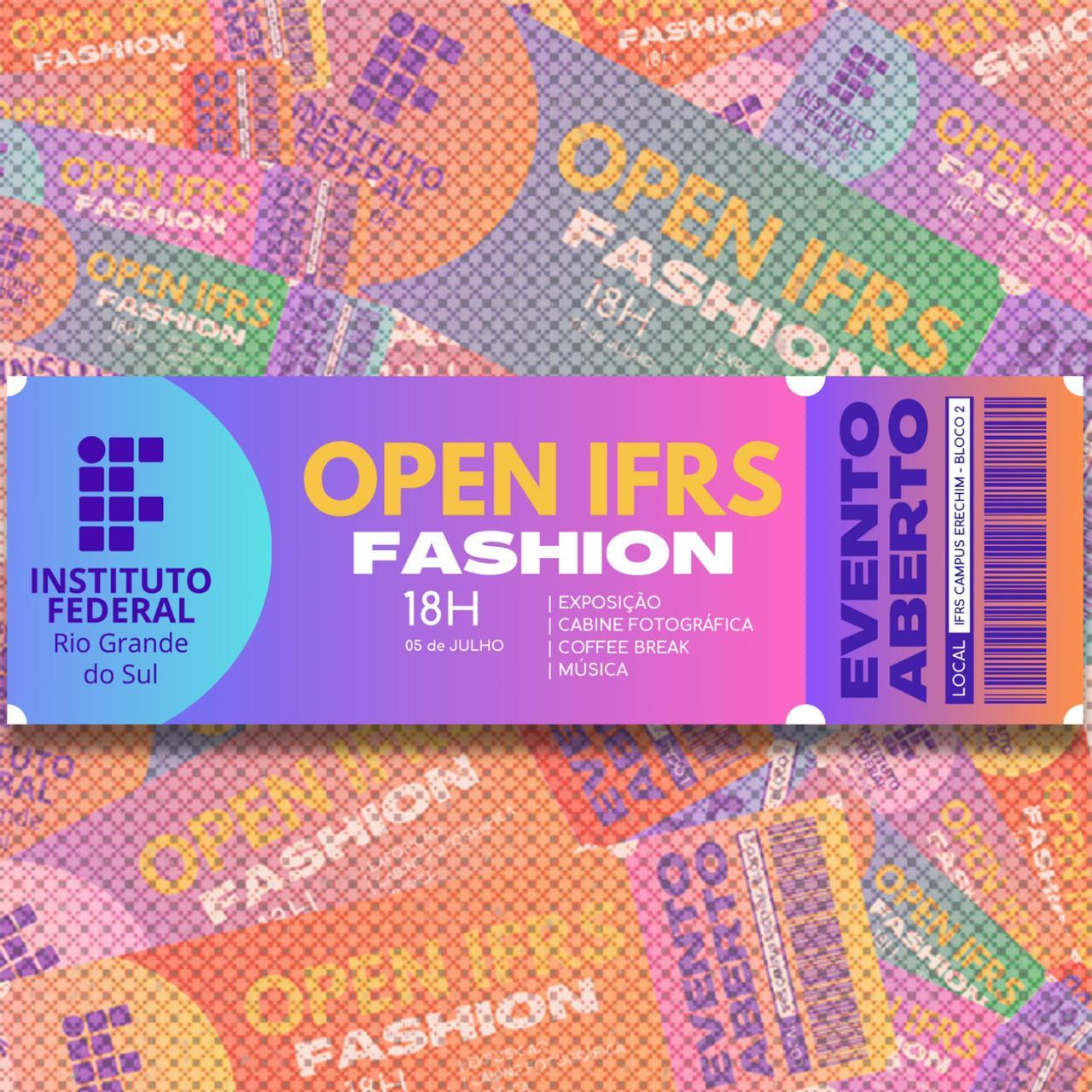 Celebre a moda e a criatividade no Campus Erechim do IFRS