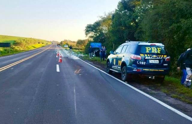 Acidente na BR-386 em Carazinho resulta em morte de homem