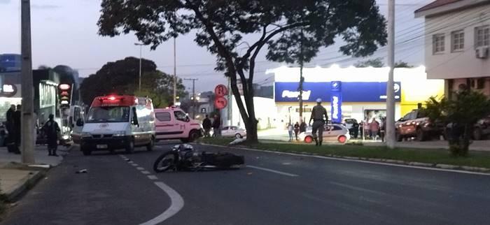 Casal em motocicleta morre após ser atingido por carro em Santana do Livramento