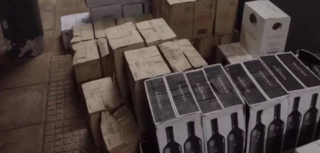 Equipe Ambiental da BM apreende 780 garrafas de vinho em Nova Candelária