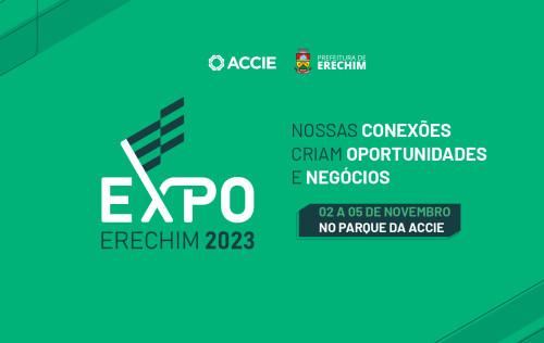 Participe da Expo Erechim 2023: De 02 a 05 de novembro no Parque da ACCIE