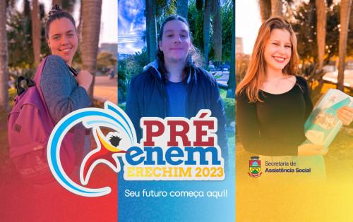 Prazo de inscrição estendido para o curso preparatório Pré-Enem até 30/08