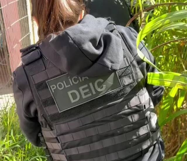 Prisão de suspeito por roubo a motorista de aplicativo em SC