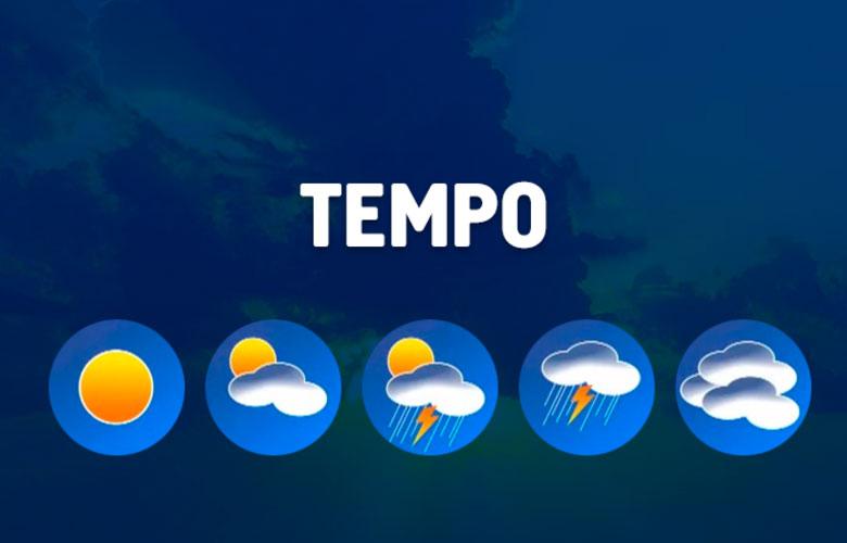 Semana começa entre nuvens, calor e possíveis tempestades