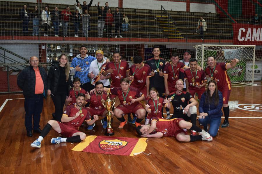 A Taça Erechim de Futsal encerra com a vitória do Roma Futsal na terceira divisão
