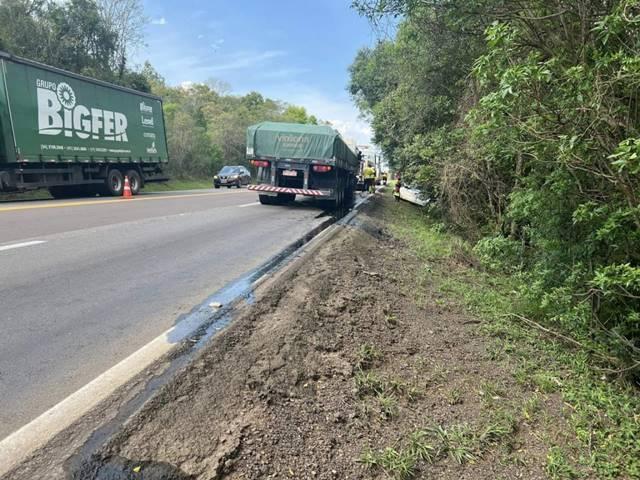 Acidente fatal na BR-386, em Soledade, resulta em duas mortes