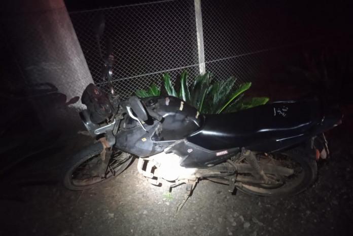 Motociclista sofre ferimentos em saída de pista na SC-355, em Jaborá