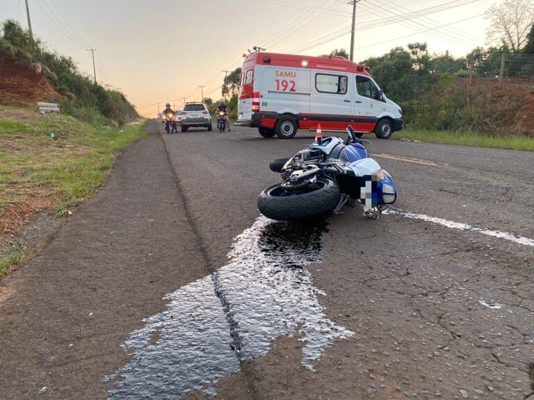 Jovem perde a vida em acidente de moto entre Getúlio Vargas e Estação