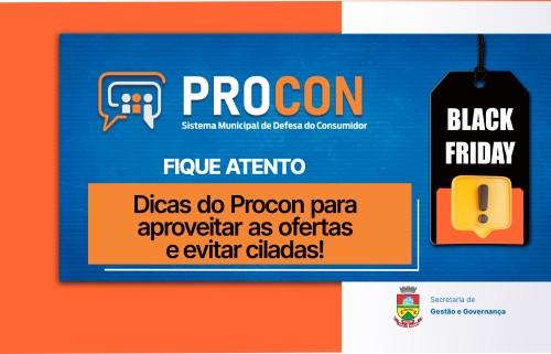 Procon orienta: Dicas para aproveitar ofertas e evitar golpes na Black Friday