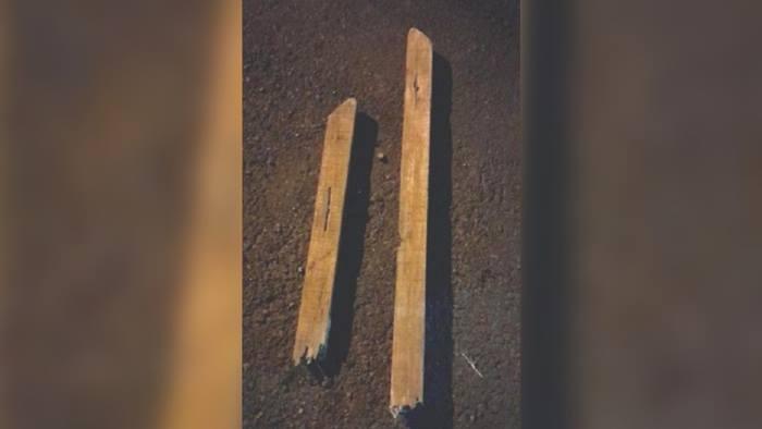 Homem é preso após ameaçar crianças com pedaço de pau com pontas de prego