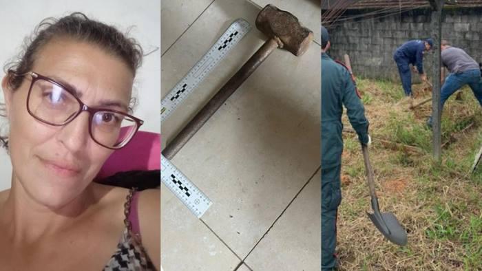 Italiana é morta a marretadas e enterrada no quintal por parceiro