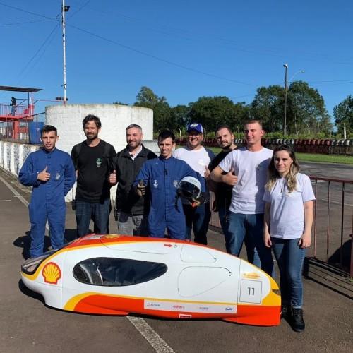 Com recorde em pista brasileira, equipe do Campus Erechim do IFRS se prepara para competir nos EUA