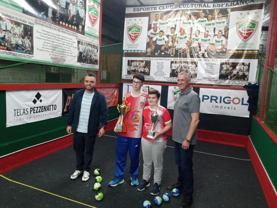 Final da Categoria de base do Campeonato Municipal de Bocha 2024