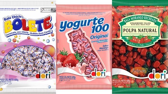 Anvisa proíbe venda de balas Dori por suspeita de contaminação com salmonela