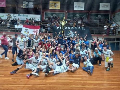Conheça os vencedores da final da primeira e segunda divisão da Taça Erechim de Futsal