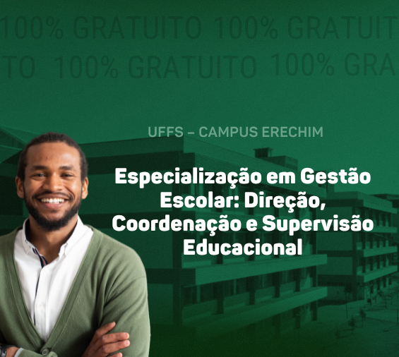 UFFS estende prazo para inscrições na Especialização em Gestão Escolar
