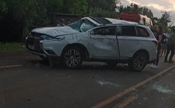 Vocalista da banda Os Atuais, Paulinho Dill, está em estado grave após acidente na ERS-307