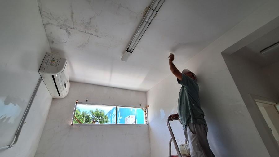 Obras na UBS São Cristóvão seguem em ritmo acelerado