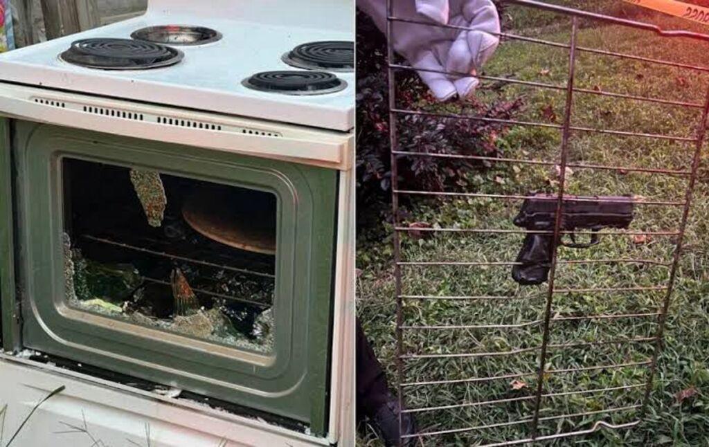 Soldado da BM esquece arma dentro de forno elétrico, e disparos acidentais mobilizam polícia
