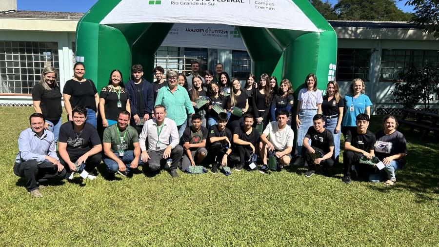 Estudantes das Escolas Municipais iniciam Ensino Médio Técnico integrado no IFRS