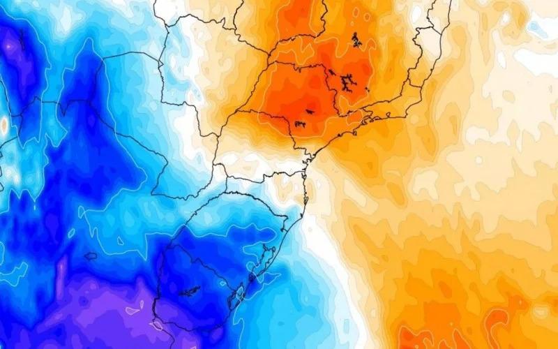 Frente fria avança ao RS e encerra a onda de calor no estado