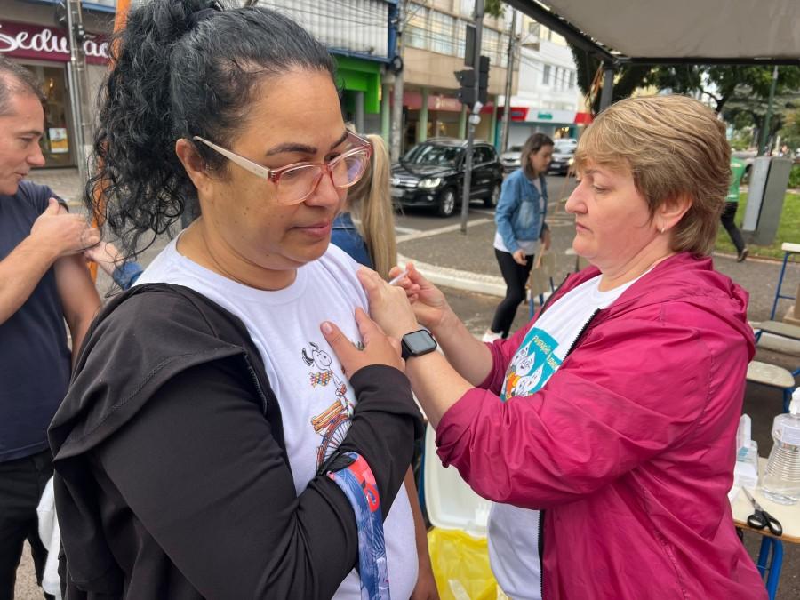 Secretaria de Saúde realiza mais um sábado de vacinação contra a gripe