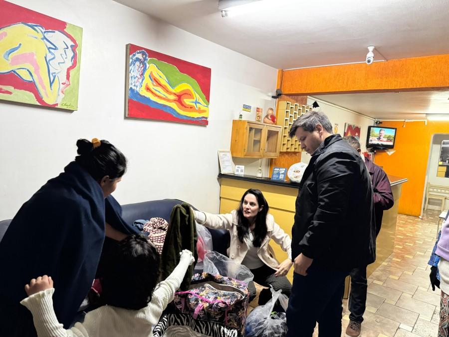 Migrantes chegam a Erechim com emprego garantido