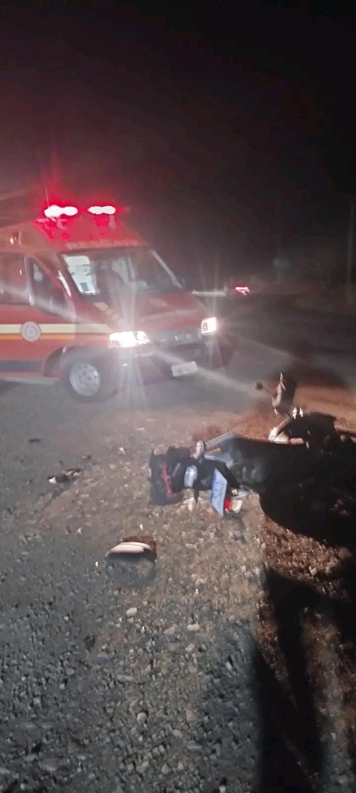 Corpo de Bombeiros de Nonoai atende dois acidentes na noite de sábado