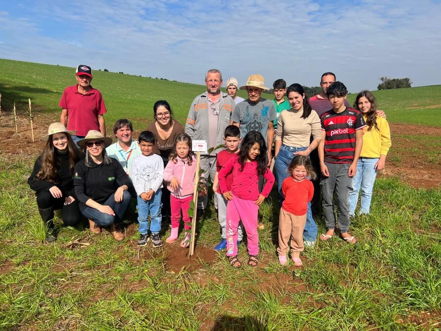 Programa de Pagamento por Serviços Ambientais planta consciência para o futuro em Erechim