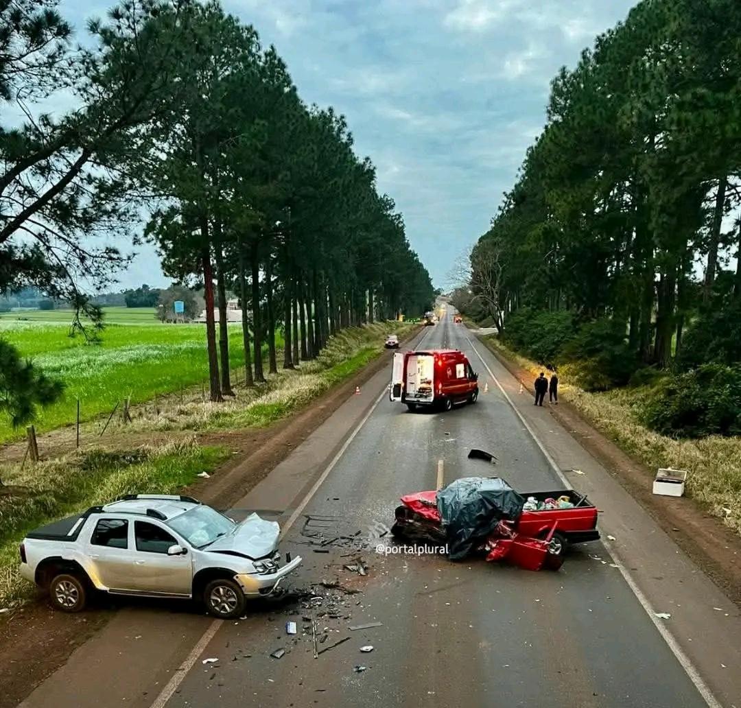 Colisão na ERS-472 deixa um homem morto em Santa Rosa