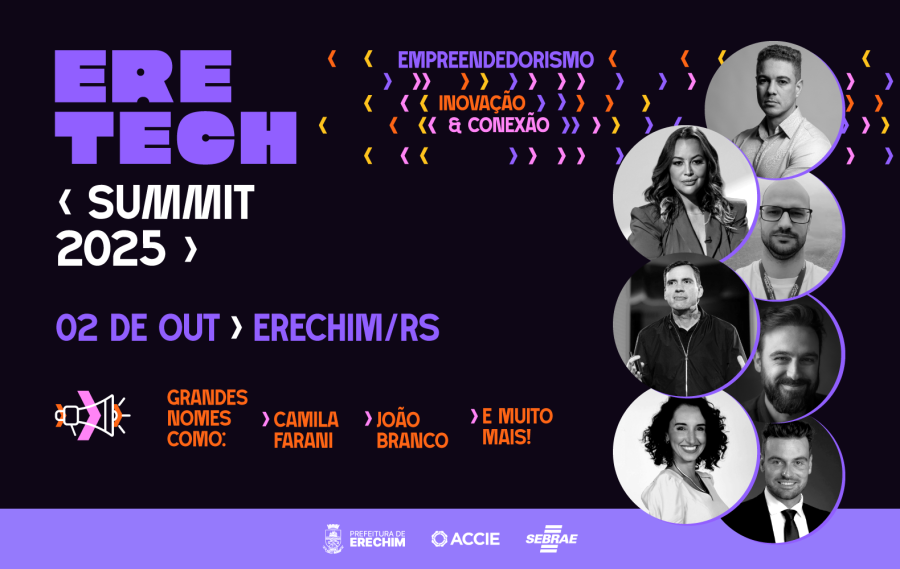 Camila Farani, João Branco, Alice Bastos Neves e muito mais te esperam no EreTech Summit 2025