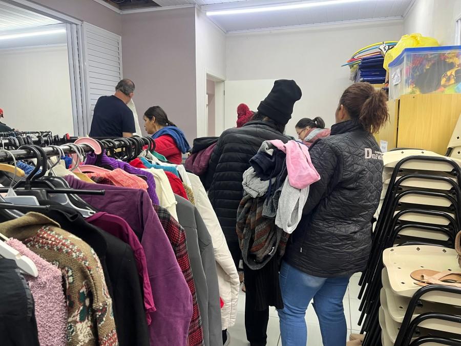 Campanha do Agasalho 2025 arrecada mais de 70 mil peças em Erechim
