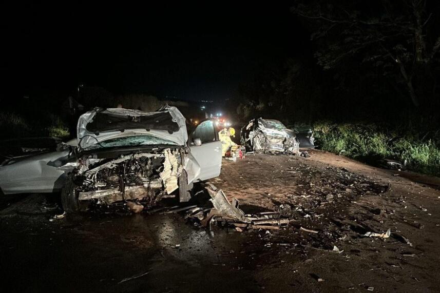 Colisão entre dois veículos resulta em morte na ERS-569, em Barra Funda