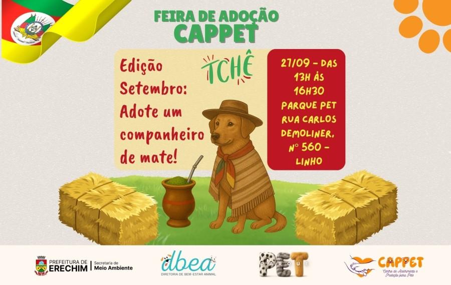 Feira de Adoção no Parque Pet destaca a importância da adoção responsável