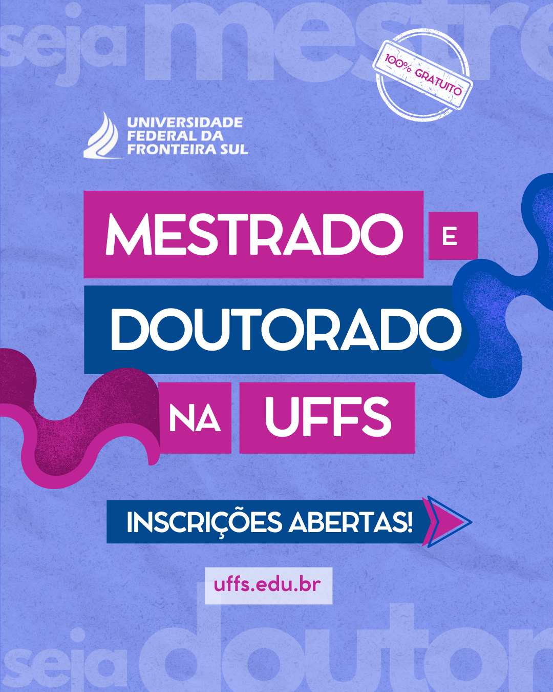 Mestrado e Doutorado em Ciência e Tecnologia Ambiental abrem inscrições para ingresso em 2026/1