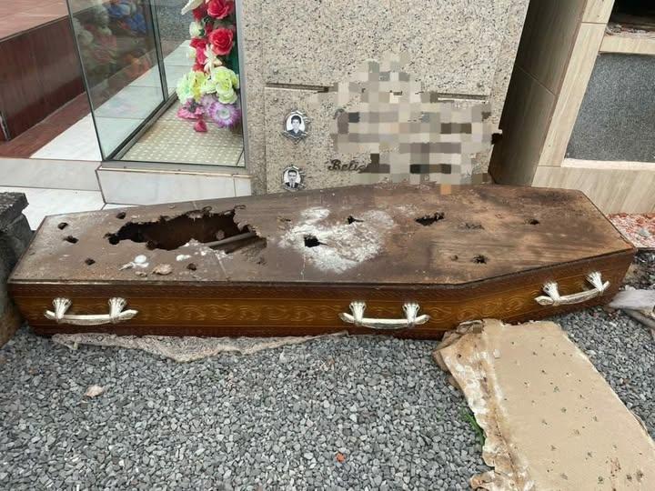 Vilipêndio de cadáver em Maximiliano de Almeida