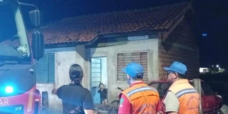 Temporal causa destelhamentos e estragos em São Jerônimo, Itaqui e Triunfo