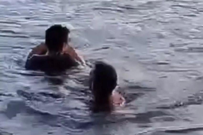 Bombeiros salvam menino de 8 anos que caiu em rio no Oeste de SC