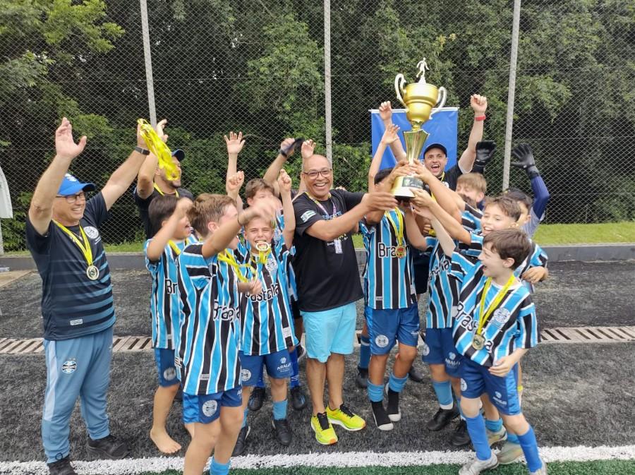 Erechim reúne 695 jovens atletas no Torneio Municipal de Futebol Sete Sub-9 e Sub-11