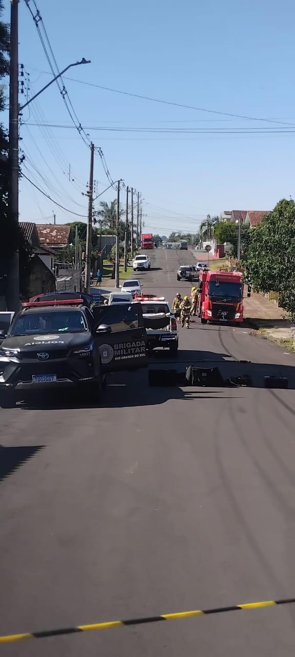 Operação do BOPE remove granada encontrada em residência de Erechim