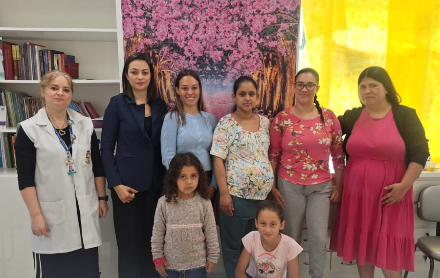 UBS Estevam Carraro realiza encontro com gestantes para discutir tipos de parto