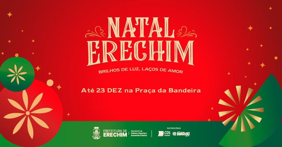 Erechim retoma programação do Natal após forte temporal