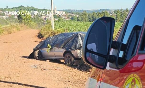 Homem morre em acidente de trânsito no interior de Jacutinga