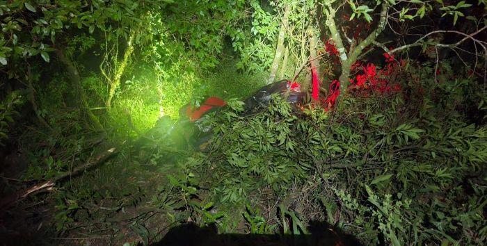 Motociclista fica ferido após acidente na ERS-135, entre Coxilha e Sertão
