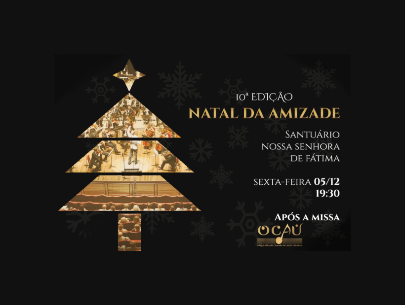 Natal da Amizade chega à 10ª edição no Santuário Nossa Senhora de Fátima