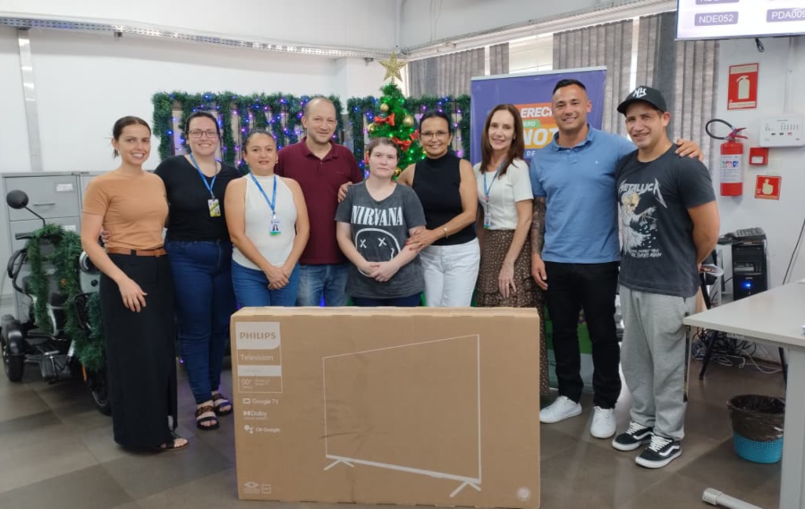 Nota Fiscal Gaúcha: Secretaria da Fazenda entrega televisor a ganhador